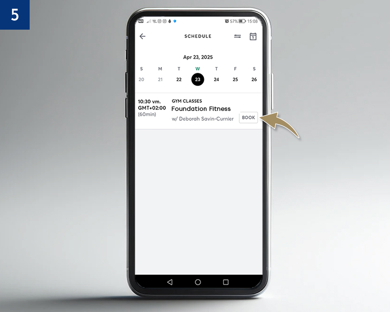 Booking Step 5 Booking Step 5